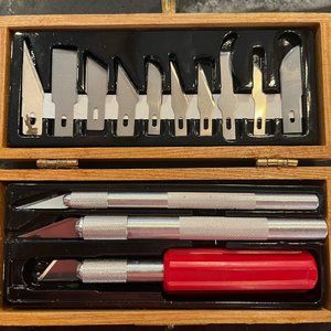 (16) Piece Hobby Knife Set.